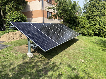 Fotovoltaický ohřev TUV, Systém Antik